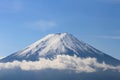 View of Mount Fuji from Kawaguchiko in October