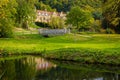 A view of Mount Grace pirory, a monastery in the parish of East Harlsey, North Yorkshire, England Royalty Free Stock Photo