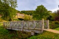 A view of Mount Grace pirory, a monastery in the parish of East Harlsey, North Yorkshire, England Royalty Free Stock Photo