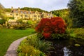 A view of Mount Grace pirory, a monastery in the parish of East Harlsey, North Yorkshire, England Royalty Free Stock Photo