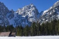 View of Mount Mangart