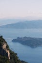 The Inland Sea of Japan, view from Miyajima Island Royalty Free Stock Photo