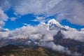 View from mount near Khunde Village, Nepal