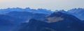 View from mount Niesen Royalty Free Stock Photo