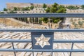 View from the Mount of Olives over the tombs of the Jewish cemetery, Jerusalem, Israel Royalty Free Stock Photo