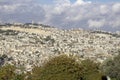 A view of The Mount of Olives a place of great significance in J