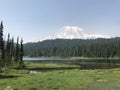 View of Mount Rainer Royalty Free Stock Photo