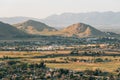 View from Mount Rubidoux in Riverside, California Royalty Free Stock Photo