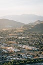 View from Mount Rubidoux in Riverside, California Royalty Free Stock Photo