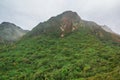 View from Mount Sibayak, Indonesia Royalty Free Stock Photo