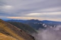 View from Mount Sibayak, Indonesia Royalty Free Stock Photo
