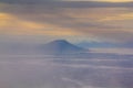 View from Mount Sibayak, Indonesia Royalty Free Stock Photo