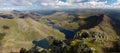 View from mount Snowdon Royalty Free Stock Photo