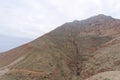 View the Mount of Temptation in Jericho. Royalty Free Stock Photo