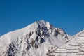 Wintry view of Mount Valegino, Orobie ( Bergamasque Alps ), Lombardy, Italy