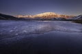 A view of Mount Vettore Castelluccio di Norcia, Norcia, Umbria, Italy