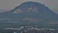 View of Mount Zmeyka and the surrounding landscape from Mount Mashuk. Pyatigorsk Royalty Free Stock Photo