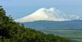 View On Mountain Elbrus of Pyatigorsk city Royalty Free Stock Photo