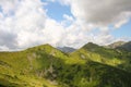 View of the mountain landscape, Tatra National park, Poland. High Tatras, Royalty Free Stock Photo