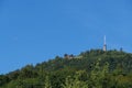 View of the mountain Mercury in Baden-Baden