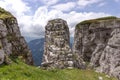 View from the mountain with the name Loser in the Dead Mountains Totes Gebirge