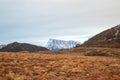 Vue sur montagne en norvege Royalty Free Stock Photo