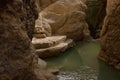 View of the mountain oasis of Shebika, in the middle of the Sahara Desert, Tunisia Royalty Free Stock Photo