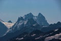 Summer mountain landscape of The Greater Caucasus range