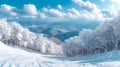 Snow Covered Mountain Range Under Blue Sky Royalty Free Stock Photo