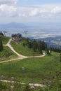 View from the mountain, Romania, Brasov, Poiana Brasov, Postavaru Mountains Royalty Free Stock Photo