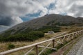 mountain Snezhka in Karkonosz. Karpacz, Poland Royalty Free Stock Photo