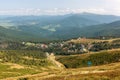 Village Dragobrat. Carpathian mountains, Ukraine