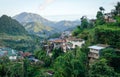 View of mountain village in Ifugao, Philippines Royalty Free Stock Photo