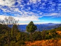 A view of mountain by window