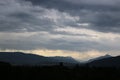 View on mountains Alpes