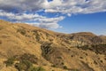 View of the mountains of Armenia from Selim pass Royalty Free Stock Photo