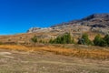 View of the mountains around Alpe d`Huez in the french Alps, France