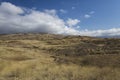 View of the mountains in the autumn