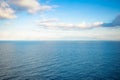 View of mountains and blue sea in the Italian natural reserve or Riserva dello Zingaro in Sicily, Italy Royalty Free Stock Photo