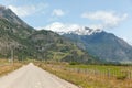 View of mountains of Carretera Austral Route - Coyhaique, AysÃÂ©n, Chile Royalty Free Stock Photo