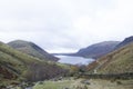 A View of the Mountains in the Lake District, England Royalty Free Stock Photo