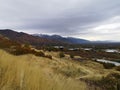 View of the mountains from Living Room Trailhead hike