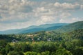 View of mountains near Keyser, West Virginia Royalty Free Stock Photo