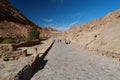 View of mountains near Saint Catherines Monastery in Sinai peninsula, Egypt