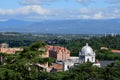 View of Mountains from Palacio Real de Madrid - Royal Palace of Madrid, Spain Royalty Free Stock Photo