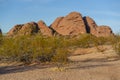 View Of The Mountains At Papago Park In Phoenix, Arizona Royalty Free Stock Photo