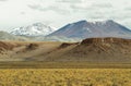 View of mountains and rock formations in Sico Pass