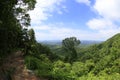 View of the mountains from the top of Amicalola Falls State Park