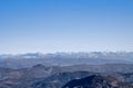 View of the mountains at the top of Mont-Ventoux Royalty Free Stock Photo