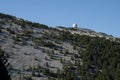 View of the mountains at the top of Mont-Ventoux Royalty Free Stock Photo